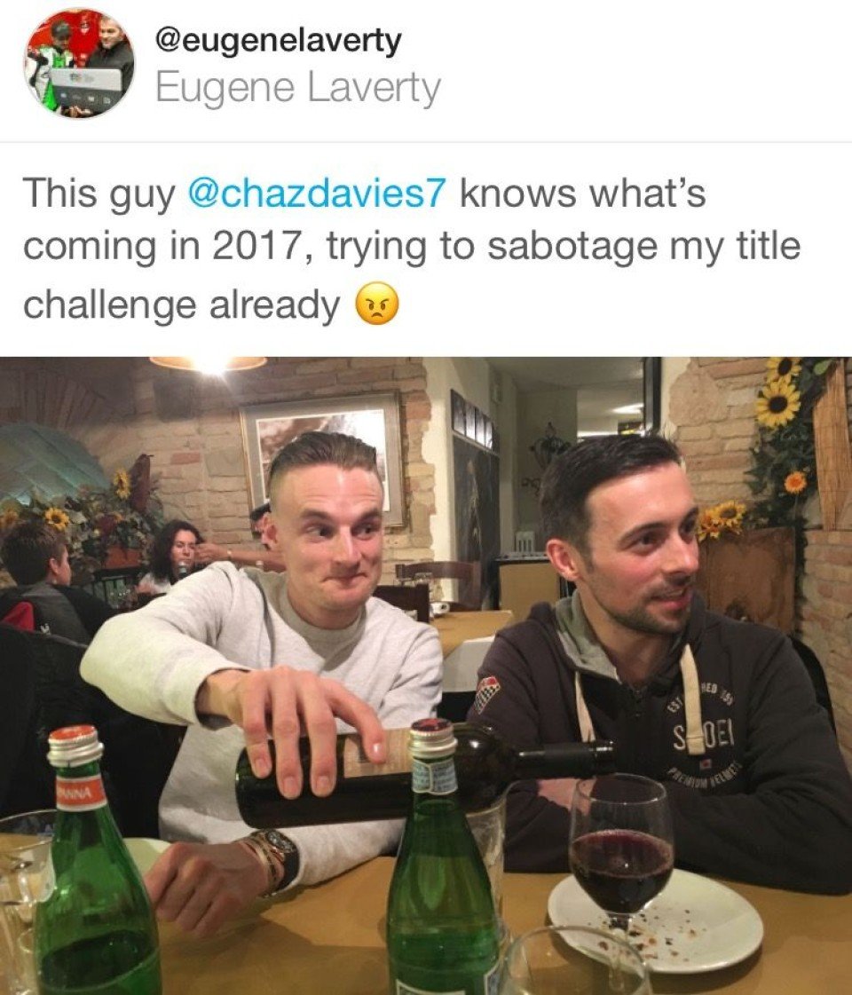 Fra Eugene Laverty e Chaz Davies è già sfida