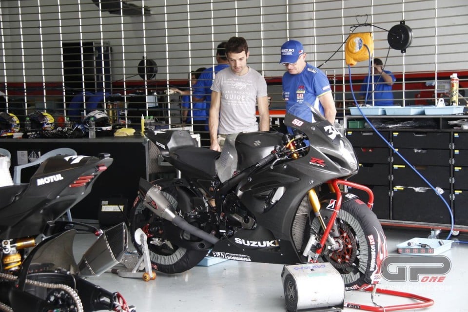 Guintoli at Sepang to prepare for the Suzuka 8 Hours