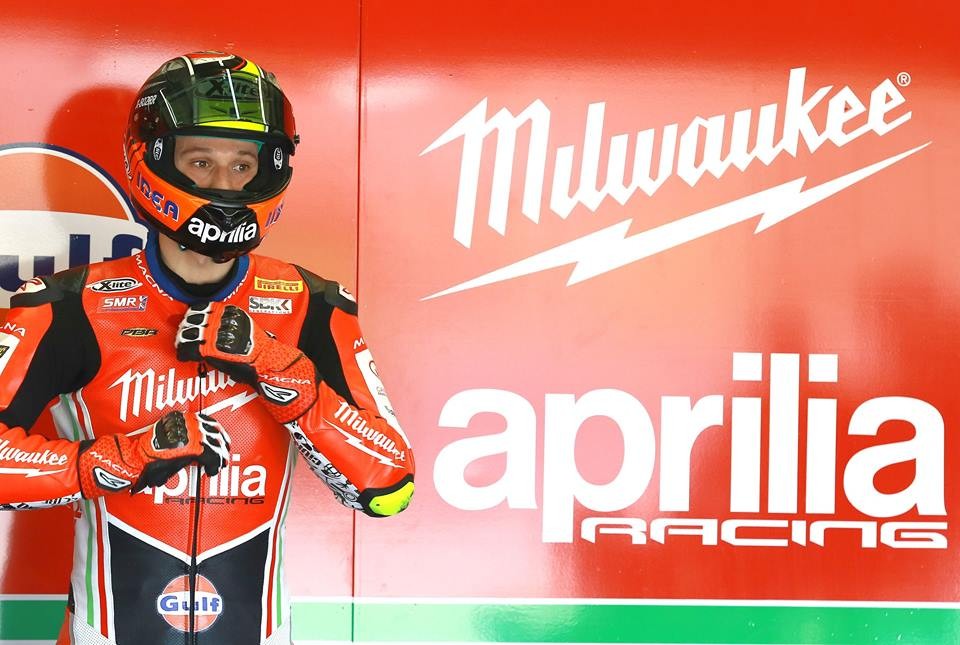 Savadori: "The Aprilia has what it takes to stay with the top riders"