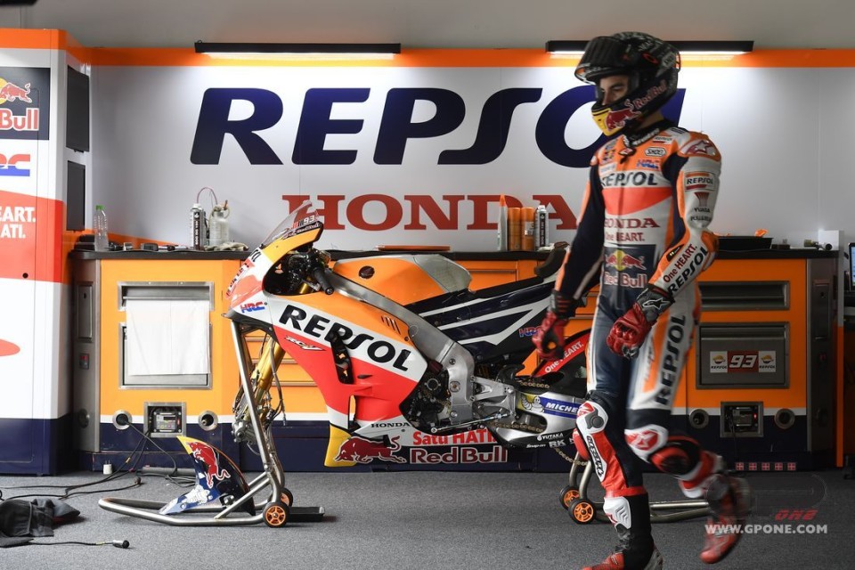 MotoGP: Marquez: scelgo il nuovo motore... per ora