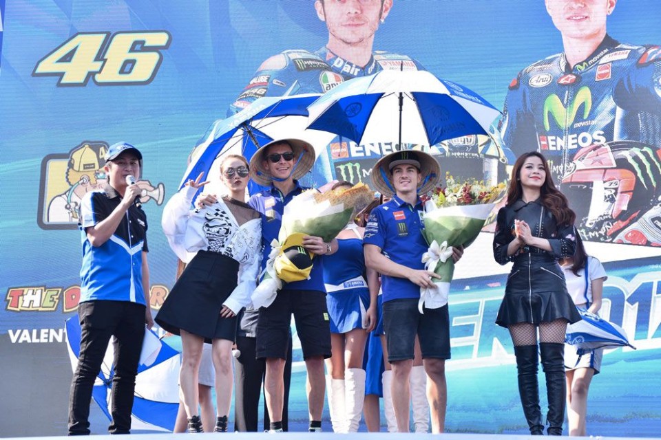 MotoGP: Rossi and Vinales conquer the Vietnam