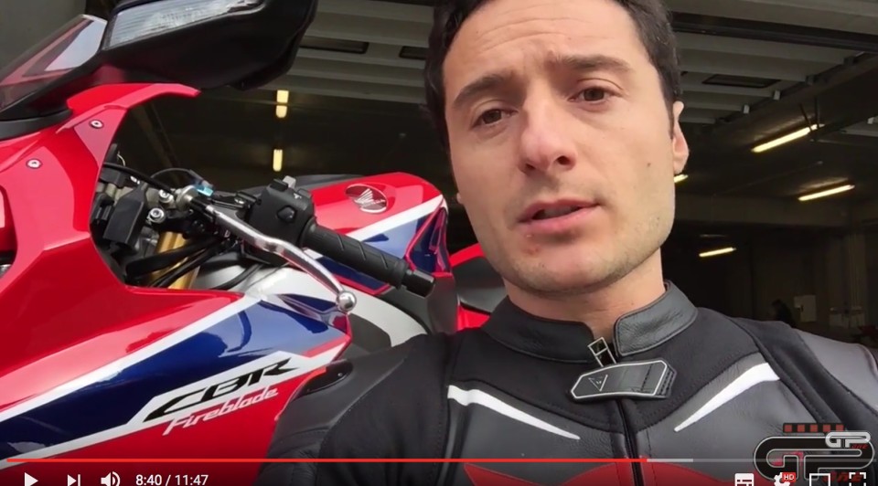 Moto - News: VIDEOTEST: Honda CBR 1000 RR Fireblade