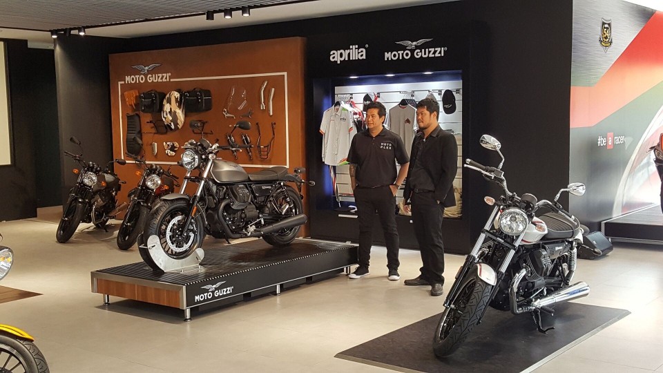 Moto - News: Aprilia e Guzzi sbarcano in Thailandia