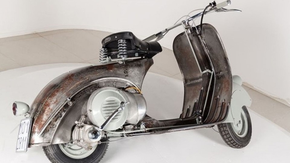 Moto - News: All'asta una Vespa del 1946: prezzo base 150.000 euro