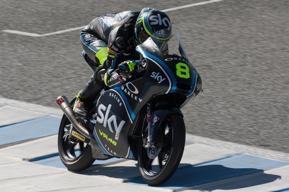 Moto3:  Jerez test: Bulega and Marquez close on top