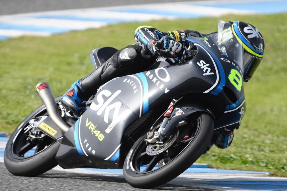Moto3: Bulega e Morbidelli fanno da padroni la mattinata di Jerez