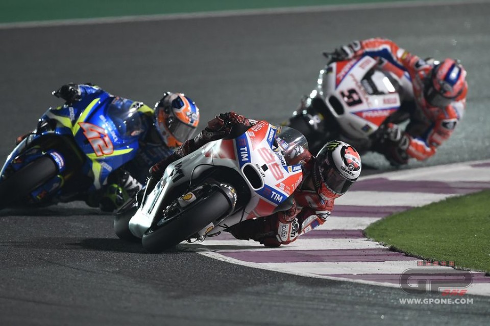 MotoGP: Lorenzo: Dovizioso ha dimostrato che la Ducati è vincente