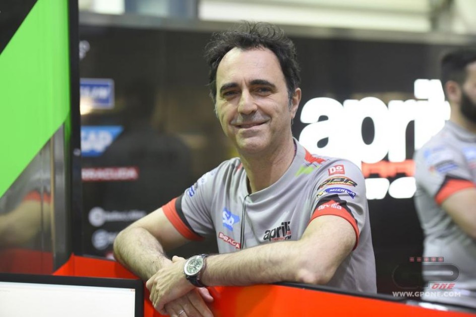 MotoGP: Albesiano: l'Aprilia deve avvicinarsi alla pole