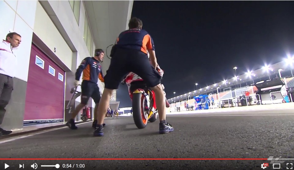 MotoGP: La Honda impegnata nei test in Qatar