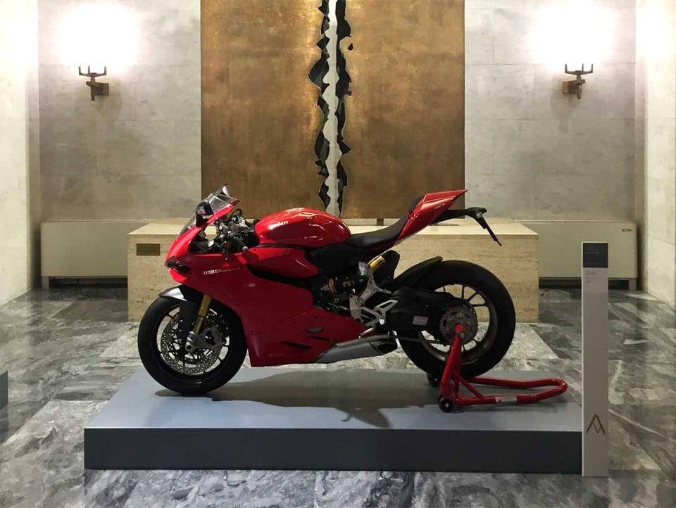 News: La Ducati 1199 Panigale a 'Design italiano nel mondo'