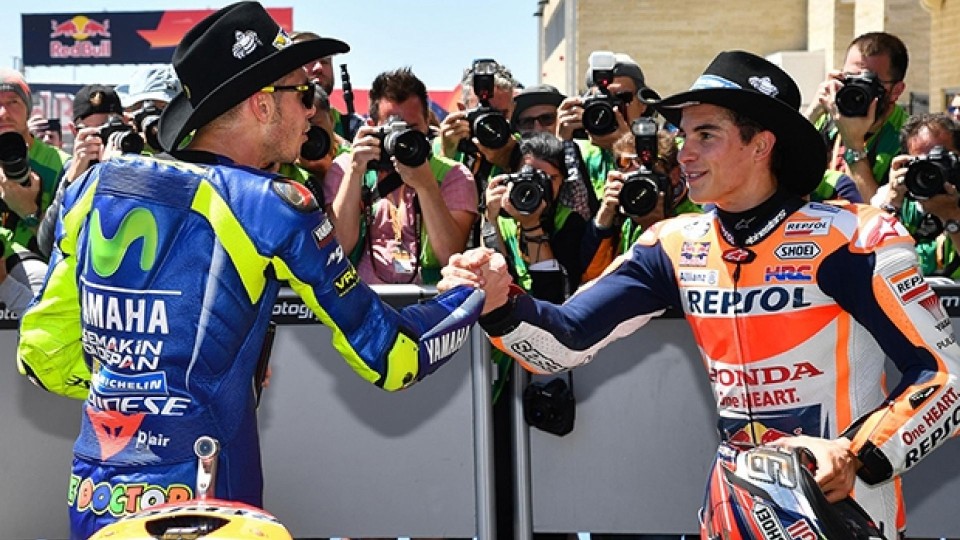 Moto - News: MotoGP, Marquez è tornato ma Valentino è da mondiale