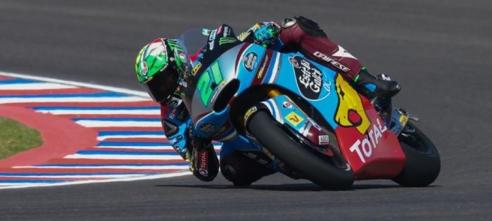 Moto2: FP2: Morbidelli beffa Schrotter e si prende la vetta