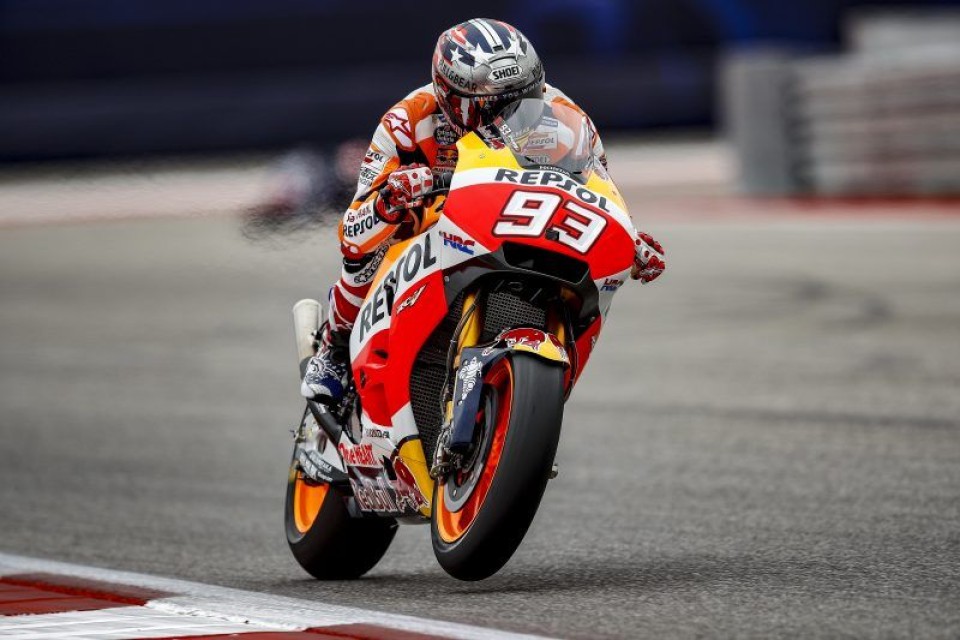 MotoGP: Marquez conquista l'America, Rossi in testa al Mondiale