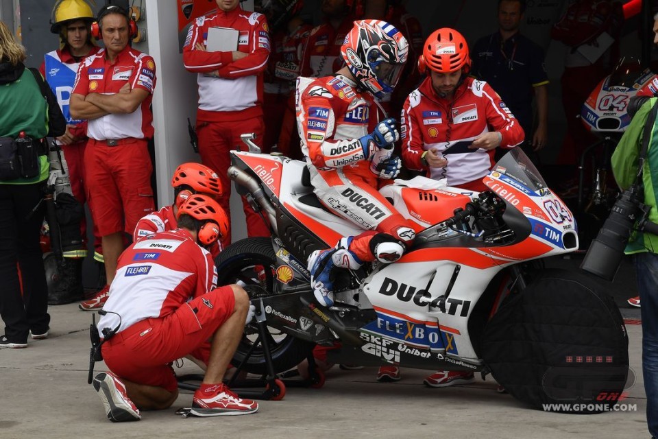 MotoGP: Dovizioso: I'm mad about Friday, not Saturday
