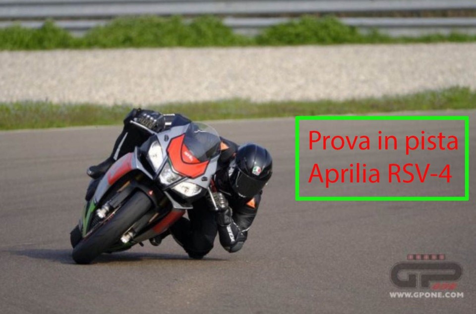 Moto - News: Prova in pista Aprilia RSV-4 RF My 2017