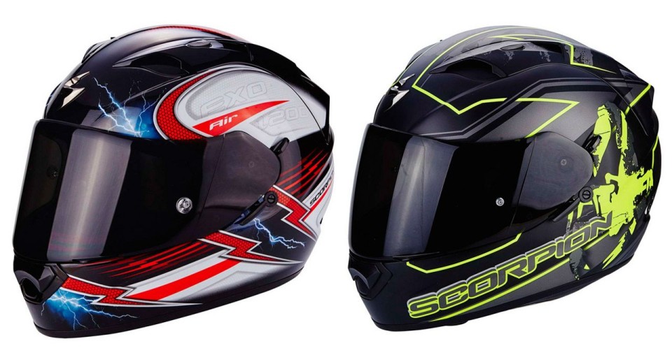 Moto - News: Scorpion Exo 1200 Air: il casco GT con lo spirito racing