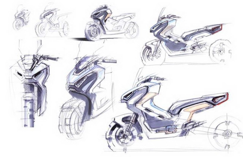 Moto - News: L'Honda X-ADV incontra il mondo dell’arte: a tutto design