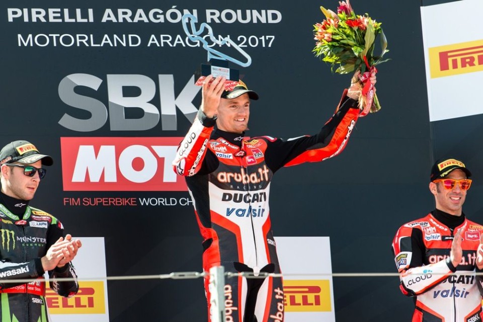 SBK: Davies: “Oggi non potevo fare calcoli, contava solo vincere”