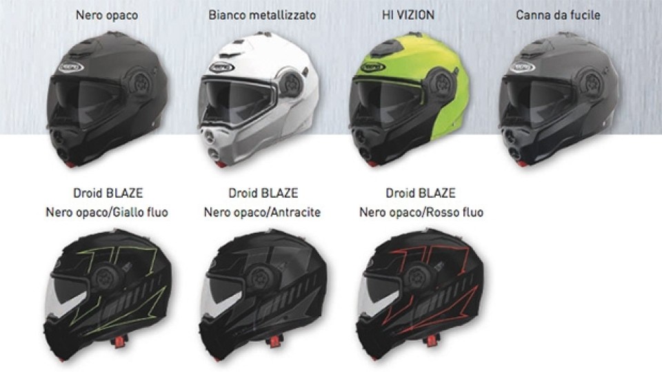 Moto - News: Caberg Droid, il nuovo apribile 100% Made in Italy