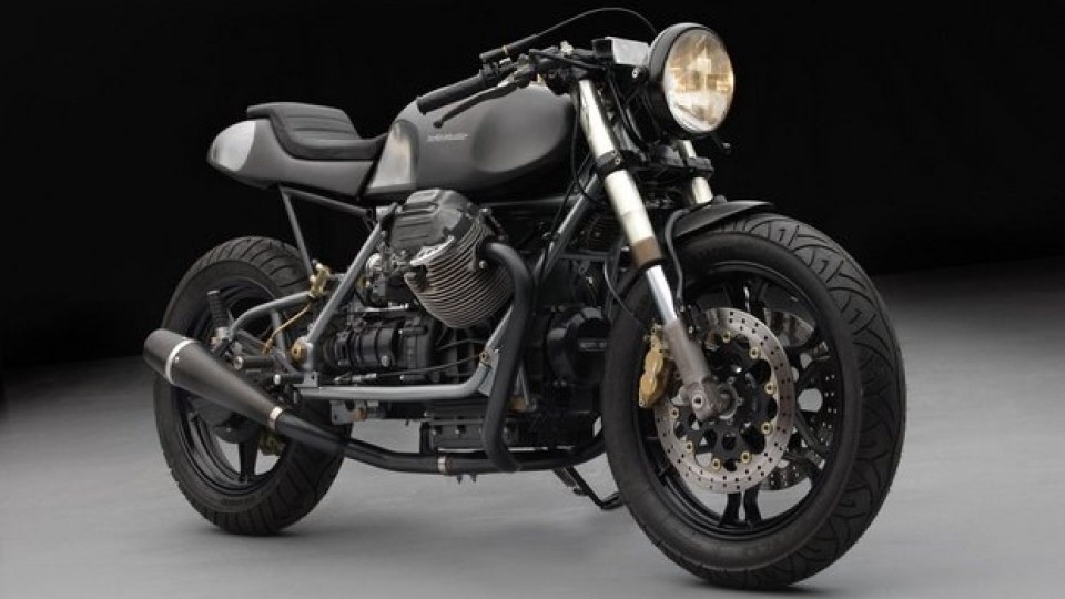 Moto - News: Moto Guzzi 1000 SP ‘Moto Lino': Bruce McQuiston scolpisce un’incredibile aquila custom
