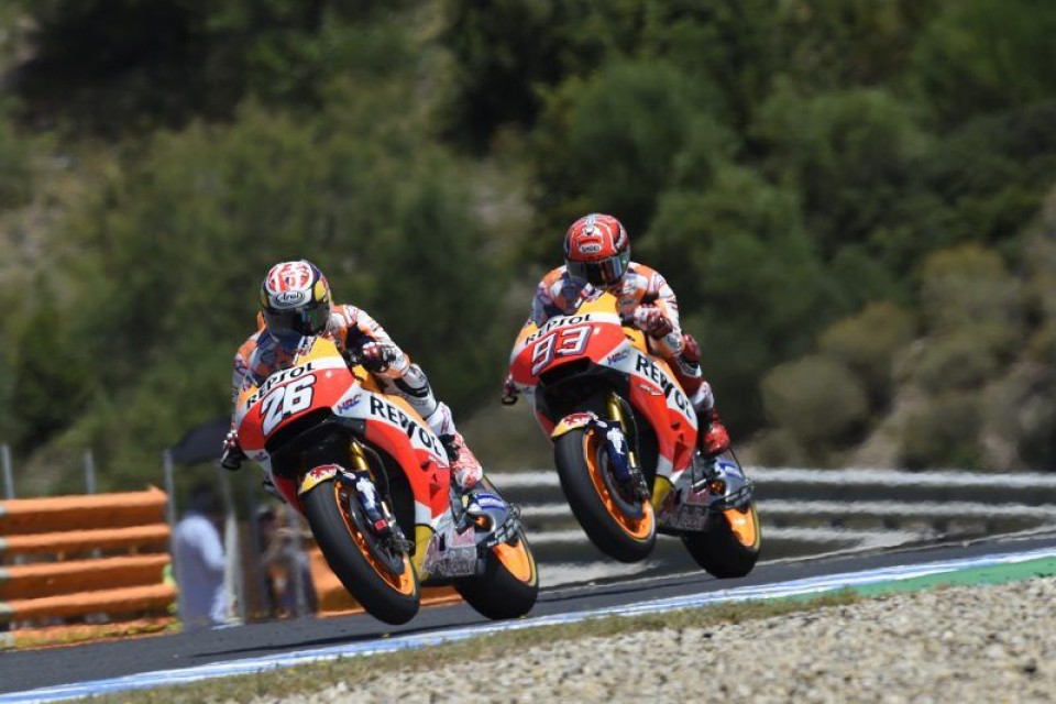 MotoGP: Pedrosa batte Marquez a Jerez, Lorenzo e la Ducati sul podio