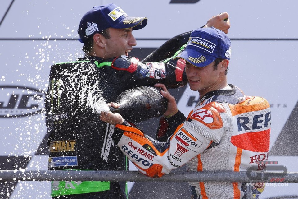 MotoGP: Pedrosa: grazie a Rossi per avermi regalato il podio
