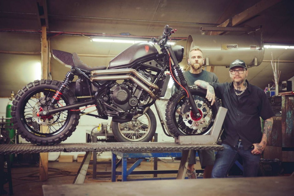 Moto - News: Honda Rebel e CB1100TR concept a “The Bike Shed” 2017 di Londra