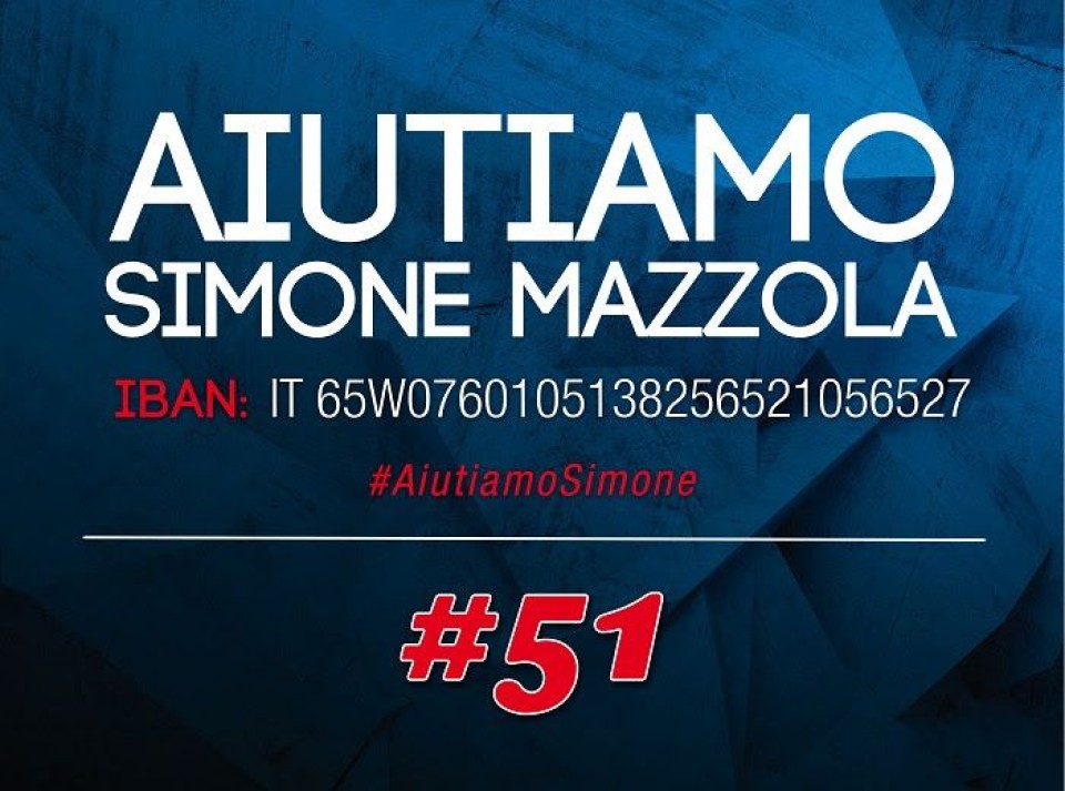 News: Aperta una raccolta fondi per Simone Mazzola