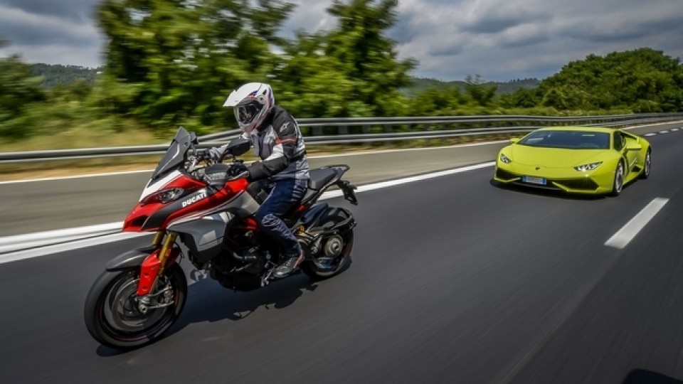 Moto - News: Ducati e Lamborghini: auto e moto non sono mai state così vicine