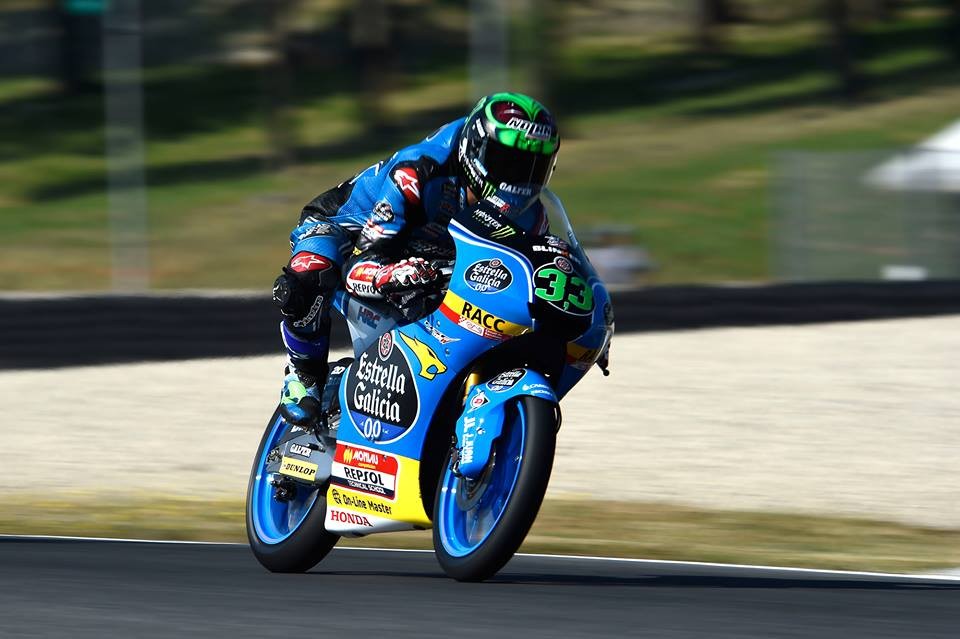 Moto3: FP3: Solo Canet meglio di Bastianini... ma Mir è lì