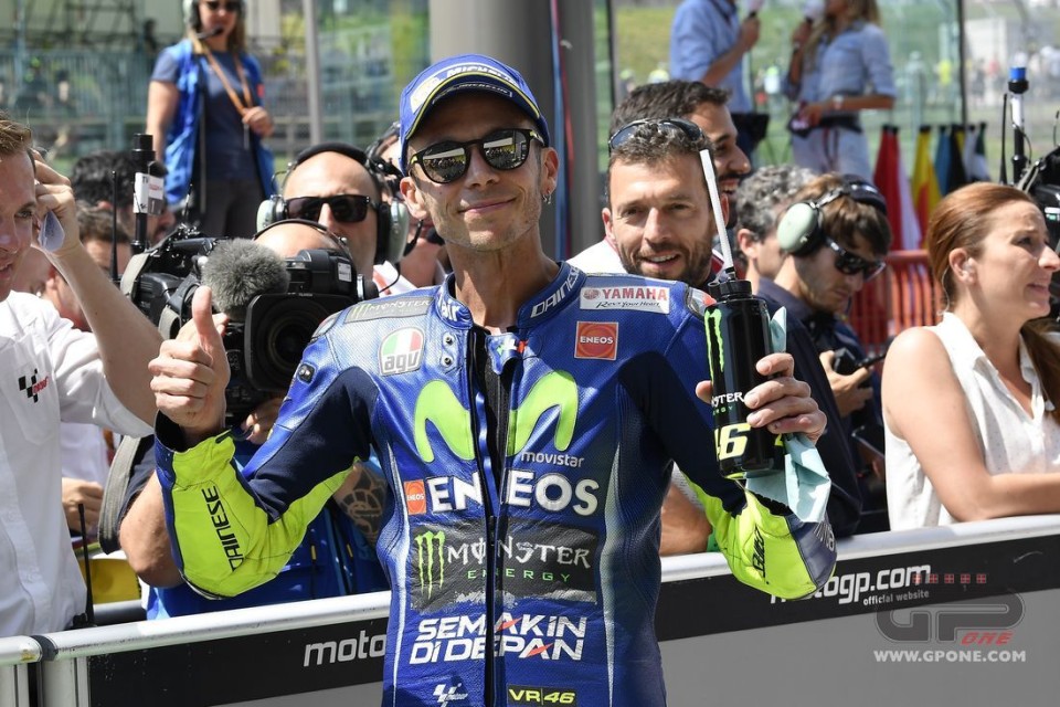 MotoGP: Valentino Rossi: questo 2° posto è un dono