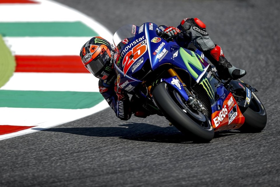 MotoGP: Vinales-Rossi, doppietta Yamaha in qualifica, 3° Dovizioso