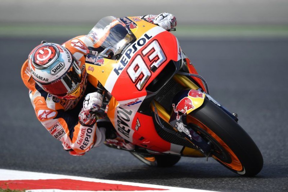 MotoGP: FP3: Disastro Yamaha, Rossi e Vinales in Q1, 1° Marquez