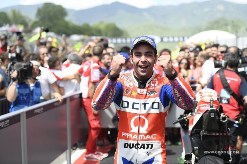 MotoGP: Petrucci: le gomme sono più importanti della moto