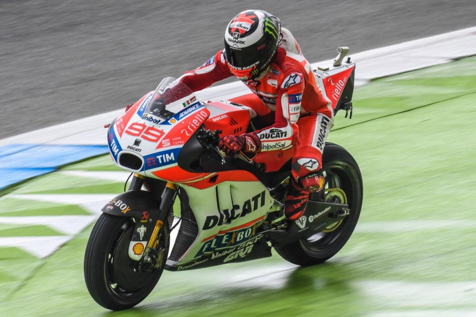 MotoGP: Lorenzo: "con meno acqua avrei fatto da primo a quinto"