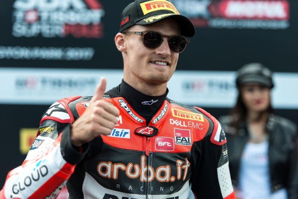 SBK: Davies to Rea: "Thanks for worrying about me Johnny"