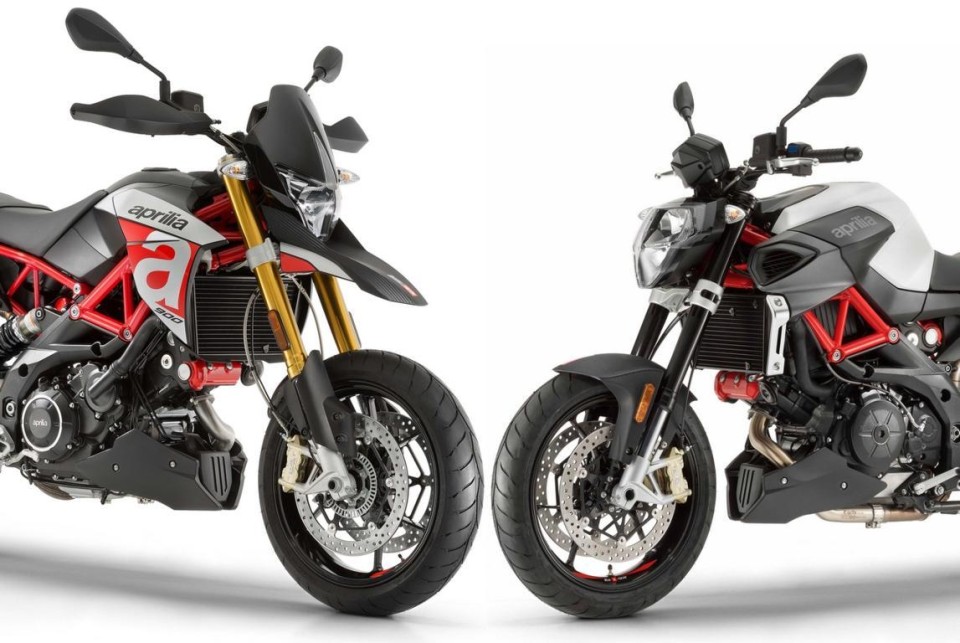 Moto - News: Aprilia, Dorsoduro e Shiver 900: due anime stesso cuore