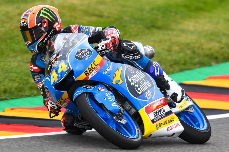 Moto3: QP: zampata di Canet al Sachsenring