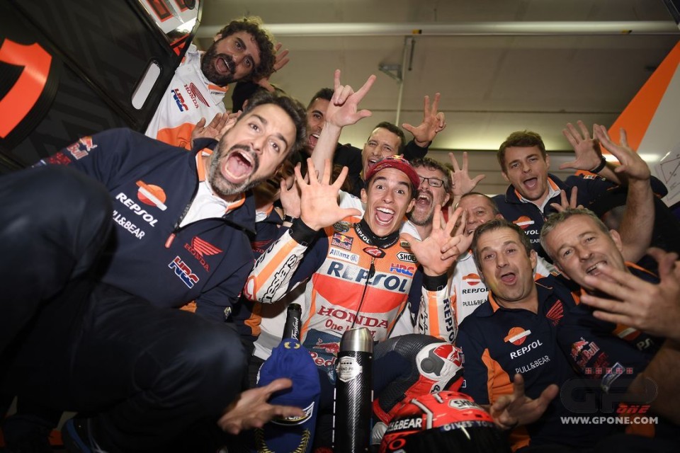MotoGP: Marquez: questa è per Hayden, non potevo non vincere