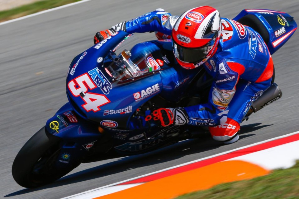 Moto2: Pasini ritrova la pole position, 3° Morbidelli