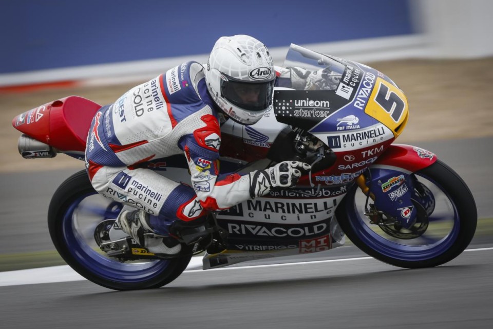 Moto3: FP3: Fenati fa il vuoto, 2° Dalla Porta