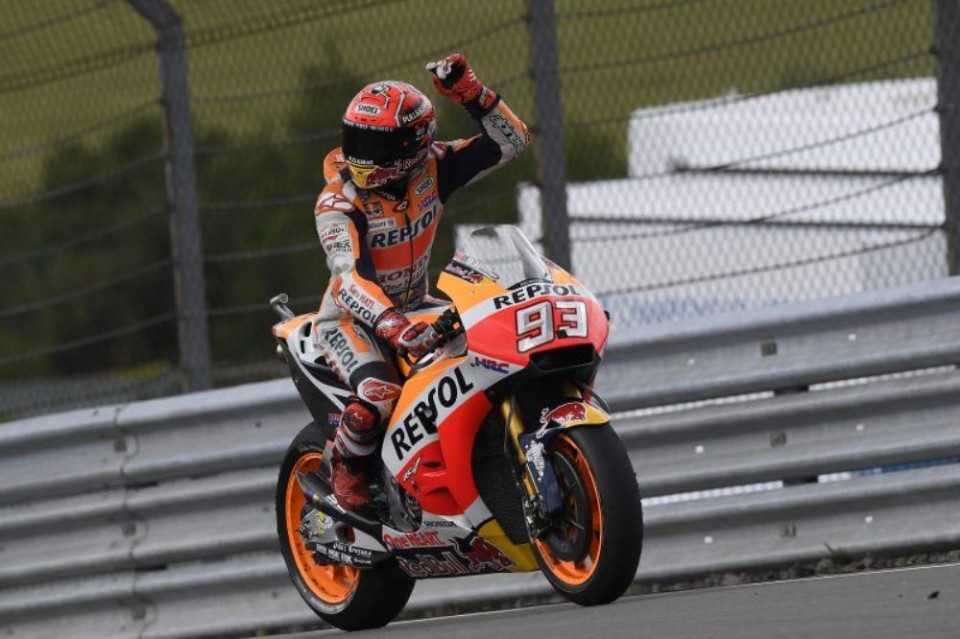 MotoGP: Brno: Marquez rincorre i 37 successi di Hailwood nella top class