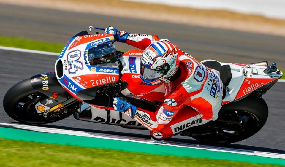 MotoGP: Dovizioso: "giornata difficile, ma domani proverò a vincere"