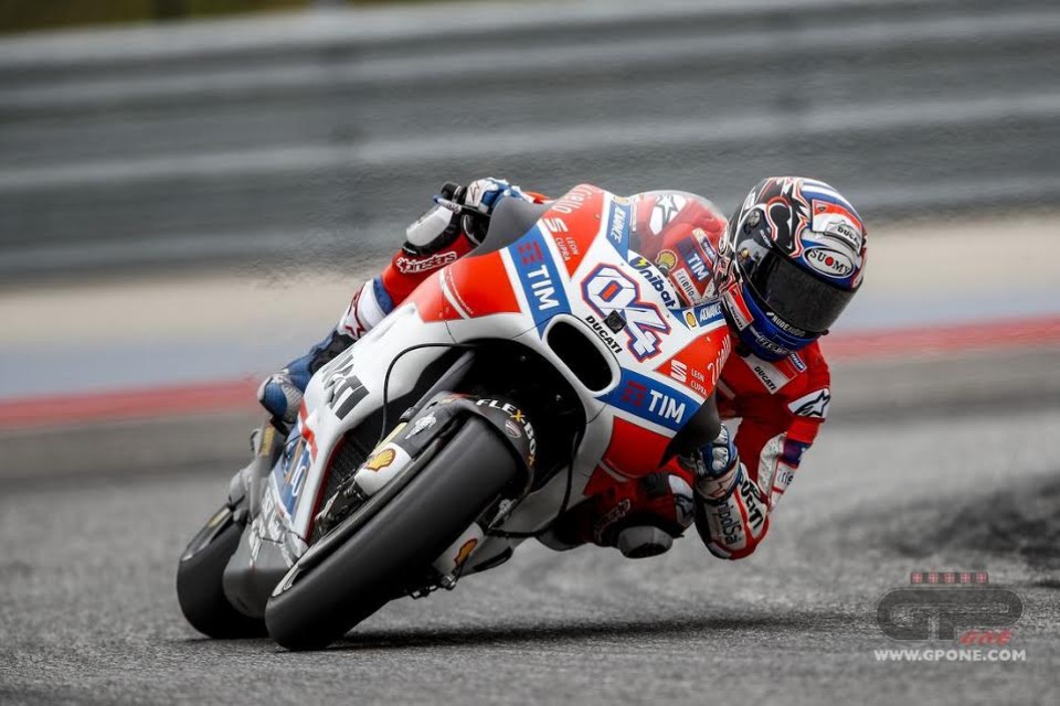 MotoGP: Coppia d'assi Ducati: 1° Dovizioso, 2° Pirro