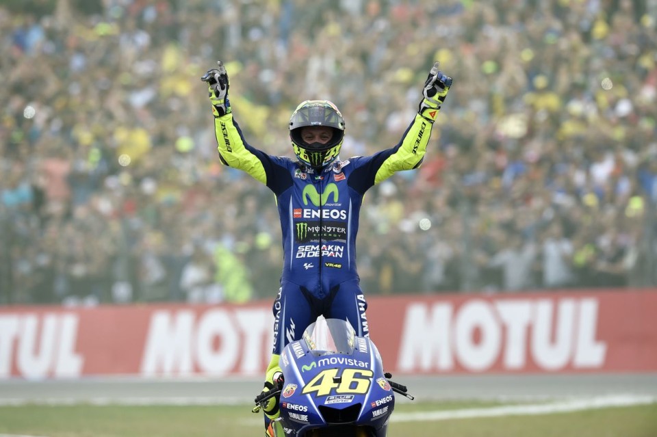 MotoGP: A Brno Valentino Rossi sogna il sorpasso su Max Biaggi