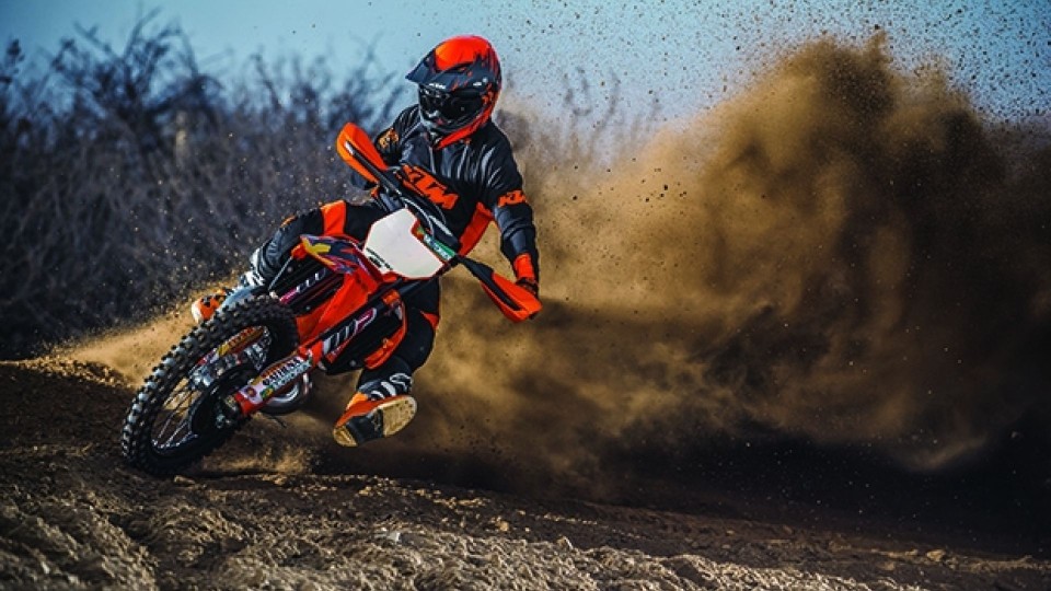 Moto - News: KTM, test offroad della gamma SX 2018