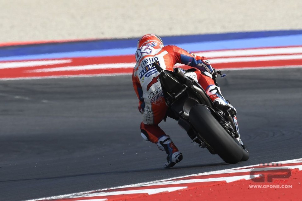 MotoGP: Dovizioso re degli staccatori a Misano