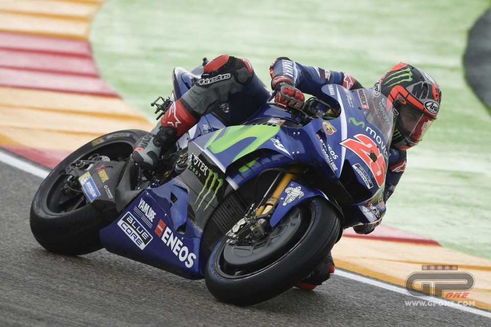 MotoGP: Vinales: se vado così sul bagnato, il titolo è perso