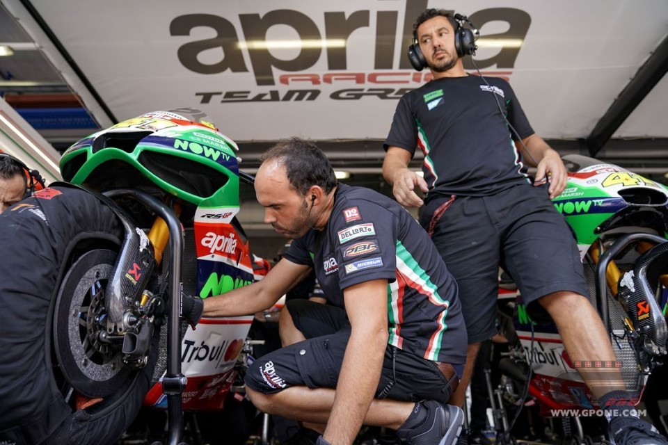 MotoGP: Aprilia with a new fairing at Misano