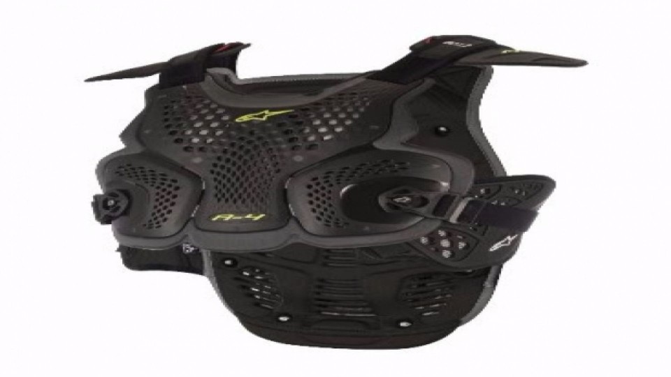 Moto - News: Alpinestars A-4 Chest Protector, la nuova protezione per petto e schiena